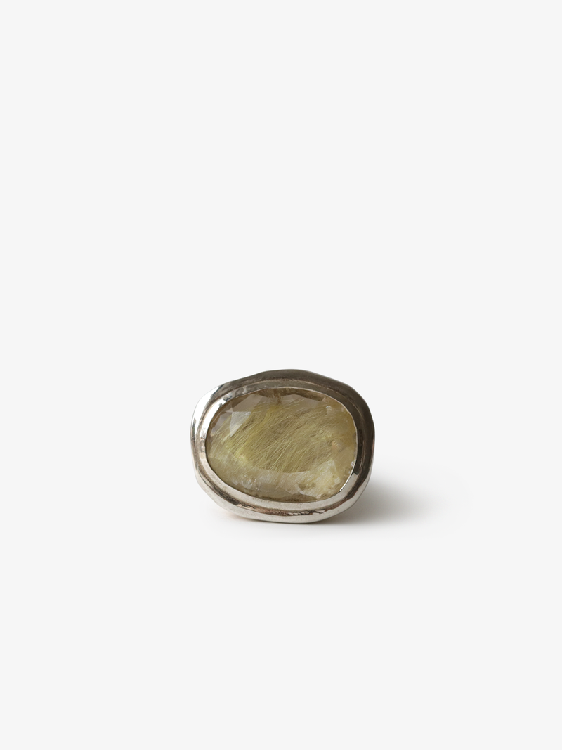 Golden Hair Ring (13.5)