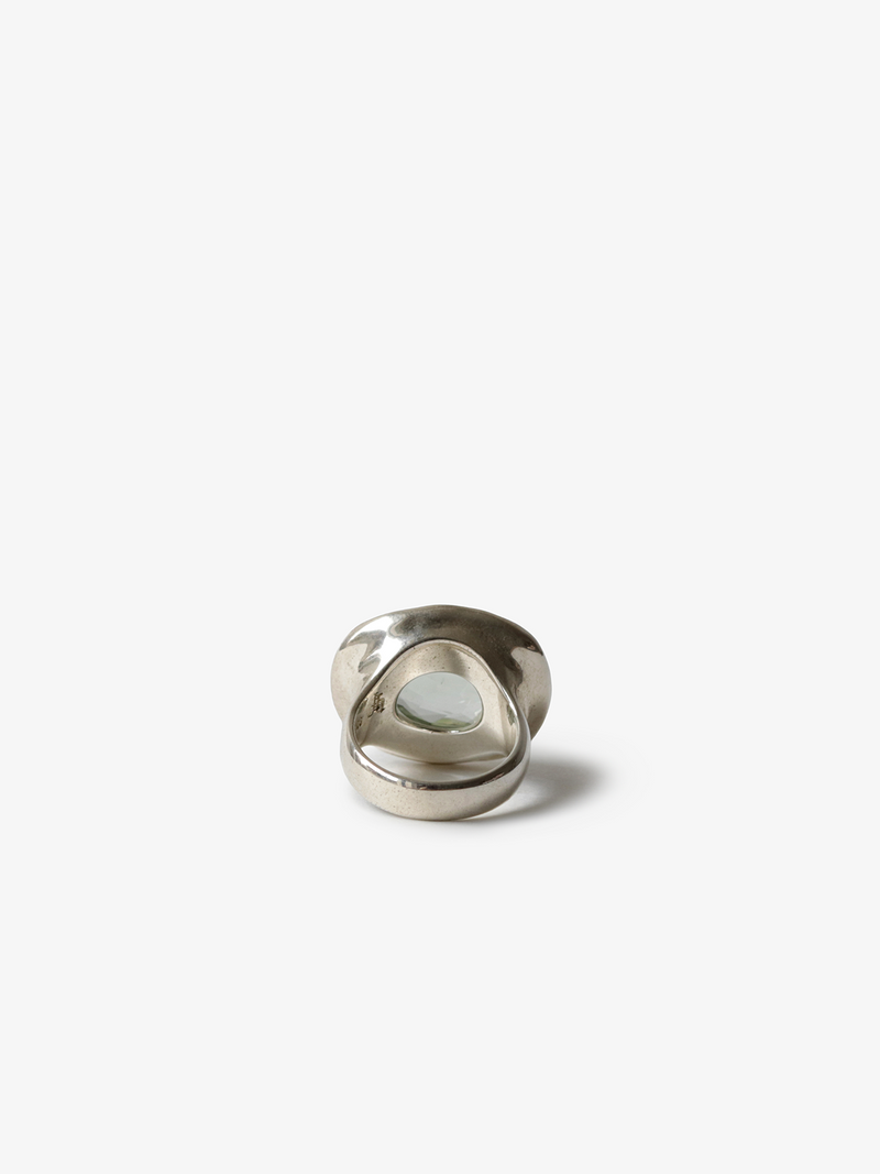 Dot & Quatz Ring