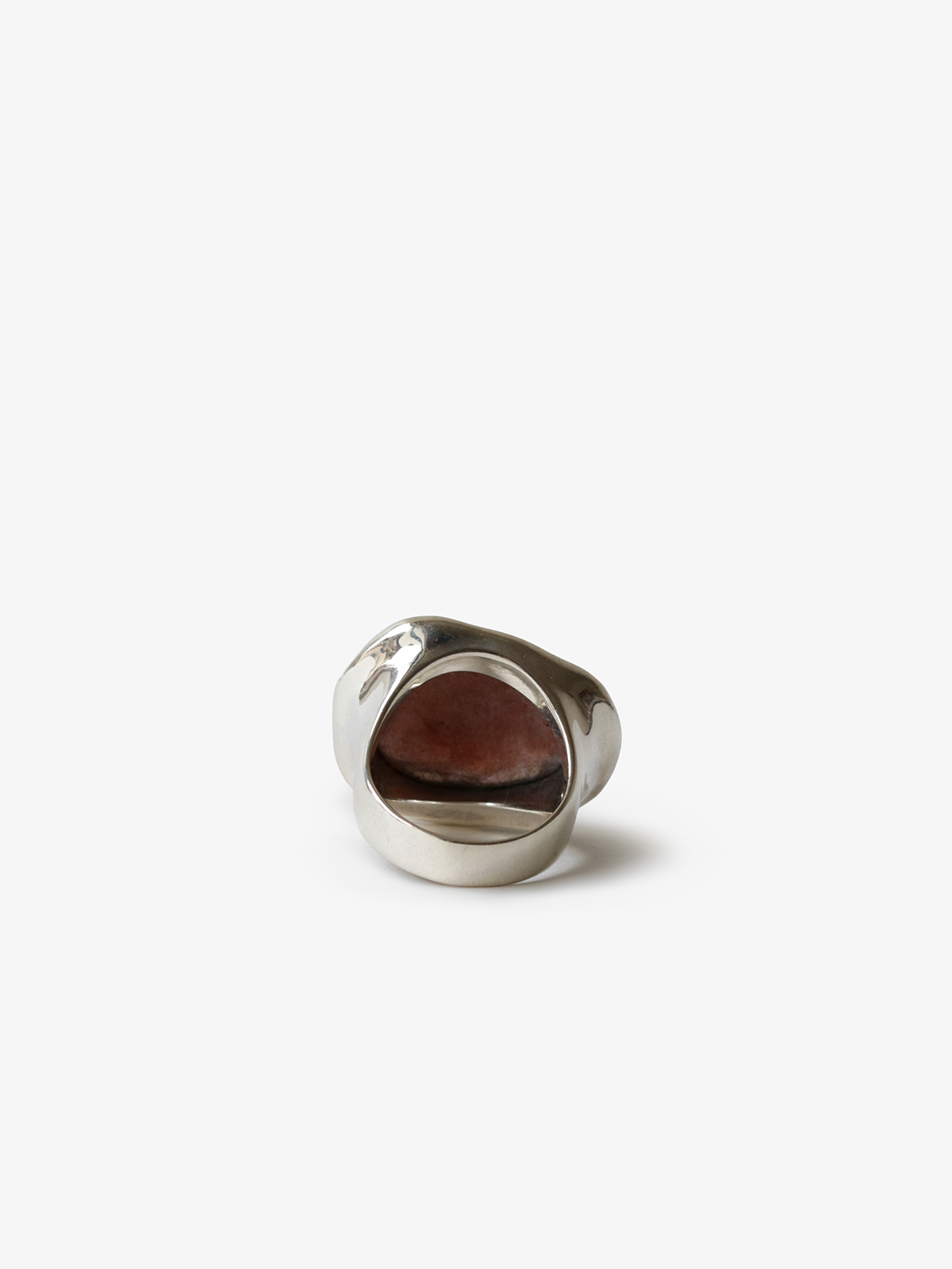 Iolite Sunstone & Dot Ring (15.5)