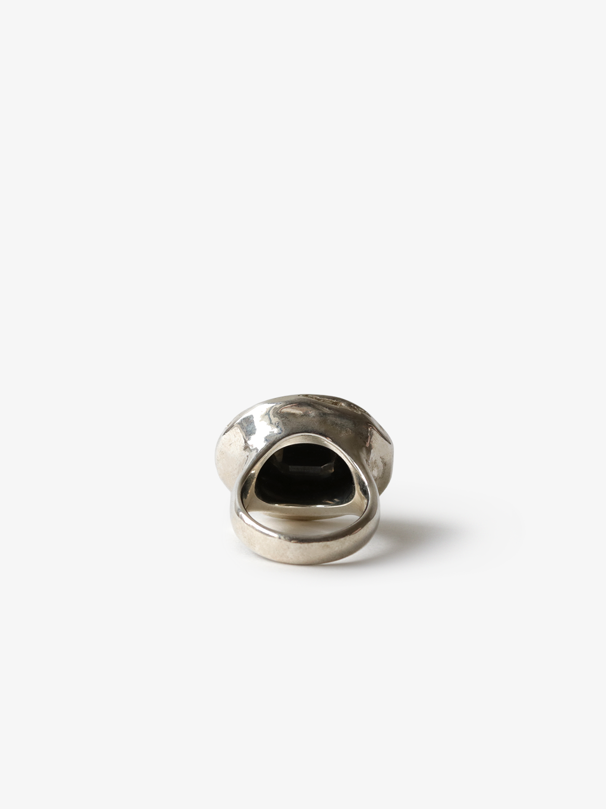 Black Spinel & Dot Ring (14)