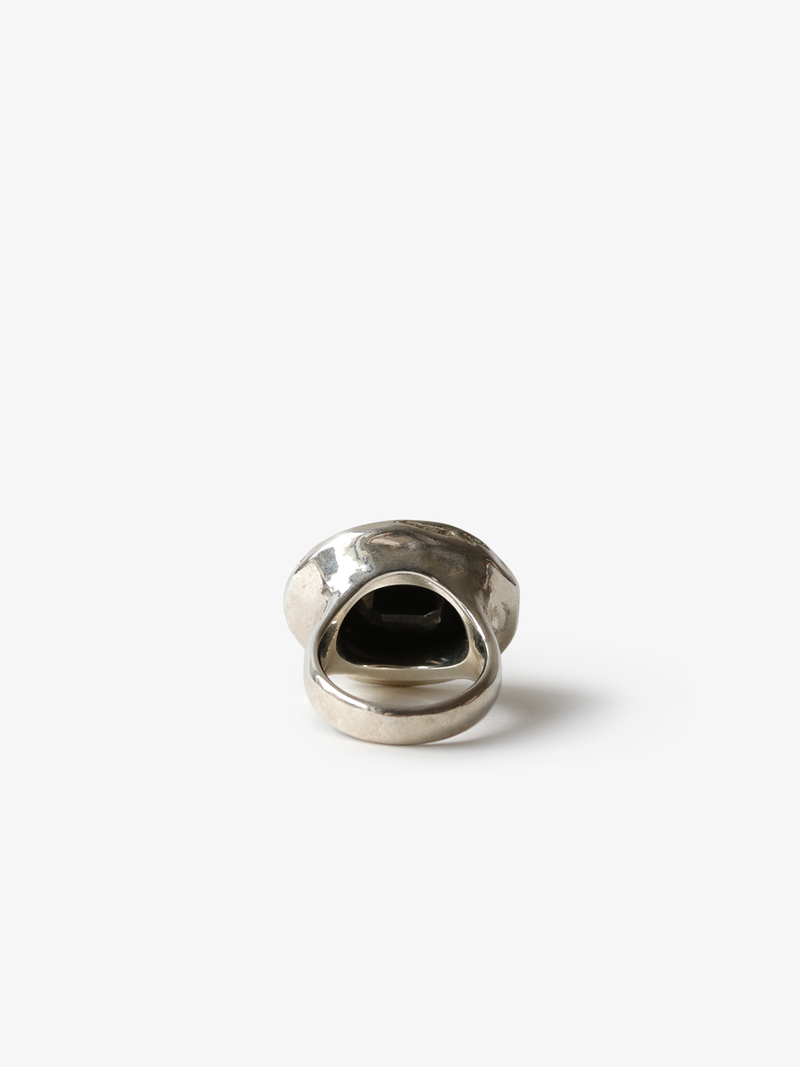 Black Spinel & Dot Ring (14)